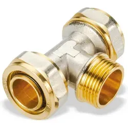 Pipetec Schraub-T-Stück mit Außengewinde 32x3 - 1