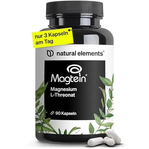 Magnesium L-Threonate (Magtein®) – 90 vegane Kapseln für optimale Bioverfügbarkeit