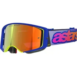 Alpinestars Supertech Vision Vista Motorradbrille - Sportbrille für Motocross mit antifog Technologie, bietet maximales Sichtfeld und optimalen Komfort unter extremen Bedingungen.