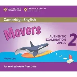 Cambridge English Young Learners Test Movers 2 - Audio-CD - Begleitmaterial zur Prüfungsvorbereitung mit Hörverständnisübungen. Ideal für Schüler, die ihre Englischkenntnisse verbessern möchten.