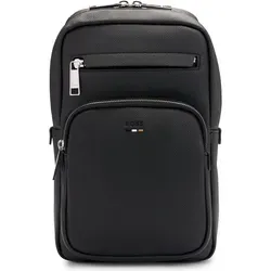 BOSS Rucksack Ray Monostrap - Stylischer Rucksack aus recyceltem Material, ideal für den Alltag. Mit praktischem Zweiwege-Reißverschluss und kompaktem Design - perfekt für unterwegs!