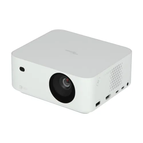 Optoma ML1080 Portabler Projektor – Full HD 1080p - Beamer mit umweltfreundlicher RGB-Triple-Laser-Technologie, ultra-portabel und energiesparend, ideal für unterwegs und Zuhause, bis zu 30.000 Stunden Lebensdauer.