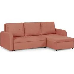 Schlafsofa mit Schlaffunktion BERLIN - Rot - Rot