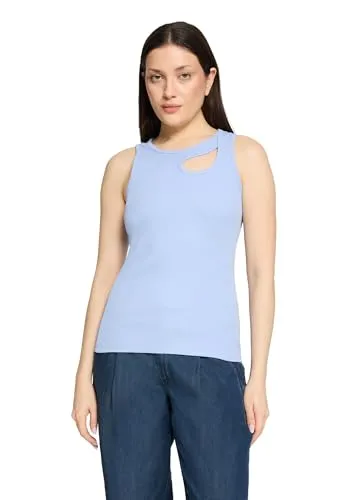 Cartoon Damen T-Shirt mit Cut-Out-Details von Cartoon