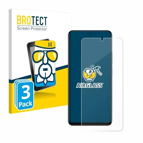 BROTECT (3 Stück Schutzglas für Xiaomi Redmi Note 11 Pro+ 5G Schutzfolie Made in Germany Panzer Folie Glas Displayschutz [ 9H, Anti-Fingerprint]