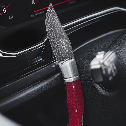 Produktbild Böker Manufaktur Solingen Boxer Damast Taschenmesser