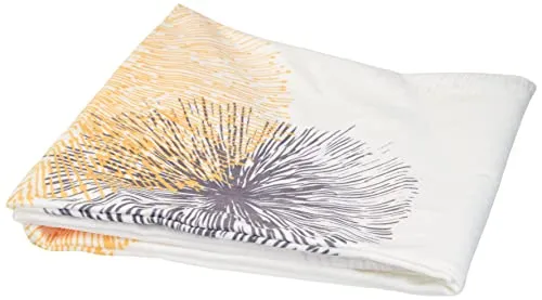 Home fashion Kissenhülle Digitaldruck, Samt, orange, 1 x 50 x 50 cm