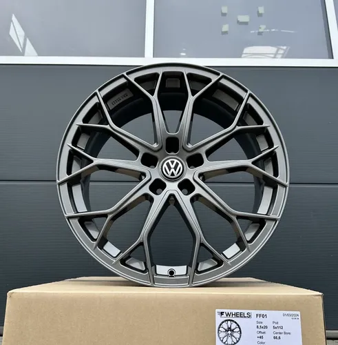 FF Wheels FF01 grau matt 8.5x20 ET45 in grau von FF Wheels