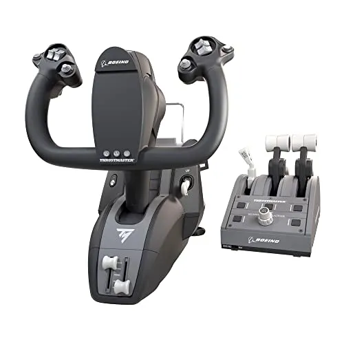 Civil Aviation (TCA) Yoke Pack Boeing Edition - Yoke und Gasregler, kabelgebunden für PC und Xbox One/Series X/S, perfektes Flugerlebnis für Simulator-Fans