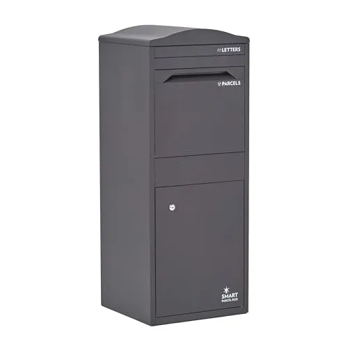 SMART PARCEL BOX Paketbox XXL mit Bogendach in grau von Smart Parcel Box