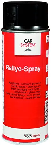 CAR SYSTEM Rallye Spray matt schwarz 400 ml 126.027