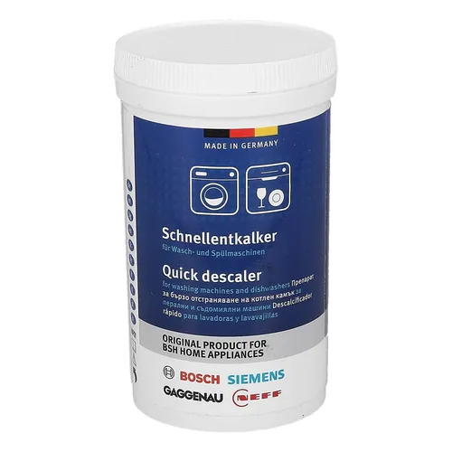 BOSCH 00312330 Schnellentkalker für Waschmaschine Geschirrspüler 250g