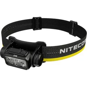 Nitecore Stirnlampe NU43 LED – 1.400 Lumen, USB-Akku & Rotlicht - Stirnlampen für Outdoor-Abenteuer, wasserdicht nach IP68 und extrem leicht mit nur 116 g. Genießen Sie bis zu 130 m Leuchtweite und 5 Leuchtfunktionen für jede Situation.