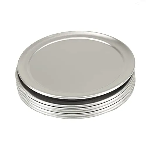 GVK ECO Pizzablech rund aus Aluminium 6 Stück Ø 228 mm