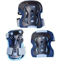 Protektoren-Set blau, Größe S