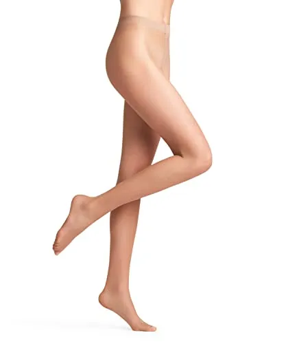FALKE Damen Strumpfhose Lunelle 8 DEN W Ti ultra-transparent einfarbig 1 Stück, Hautfarben Brasil 4679, S