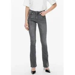 ONLY Damen Onlblush Mid Flared Tai0918 Noos Jeans, Grey Denim, XS / 34L EU - Stylische Jeans mit mittlerer Taille und Gürtelschlaufen, ideal für jeden Anlass – bequem und trendy!