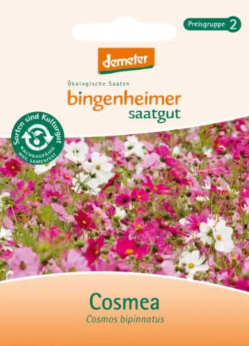 Bingenheimer Saatgut - Cosmea - Blumen Saatgut / Samen