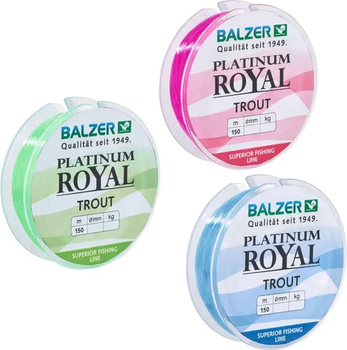 Balzer Platinum Royal Trout Schnur in pink von Balzer