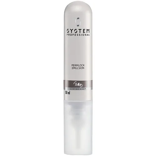 System Professional X4P Permlock Emulsion 50 ml – Stabilisiert Dauerwellen