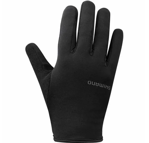 Shimano Light Thermal Gloves black XXL - Radhandschuhe Herren & Unisex, ideal für kühle Tage mit hervorragender Wärmeisolierung und optimaler Passform für Mountainbiker und Rennradfahrer.