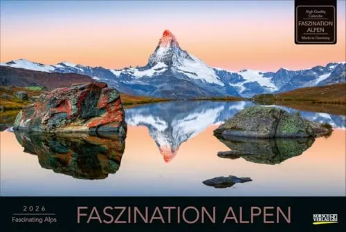 Korsch Verlag Landschaftskalender Faszination Alpen 2026 von Korsch Verlag