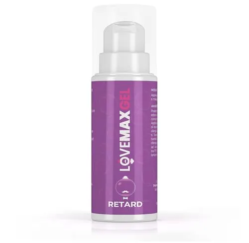 LoveMax Verzögerungsgel für Männer – Delay Gel mit Erdbeerduft – 50 ml | Verzögerungsgel für den Mann mit Erdbeerduft – Delay Gel für intime Momente zu zweit in praktischer 50-ml-Tube