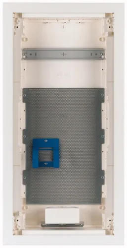 Eaton KLV-48UPM-F 178832 UP Kleinvert. Media 4-reihig - Unterputz-Multimediaverteiler der zweiten Generation mit robustem Stahlblechtür-Design, ideal für saubere Kabelführung und individuelle RAL-Farbwahl.