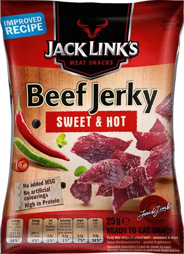 Jack Links Beef Jerky Sweet & Hot 25 Gramm