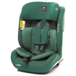 4BABY Kindersitz ISOFIX 9-36kg Go-Fix I-Size, Komfort bis 12 Jahre, Grün - Grün