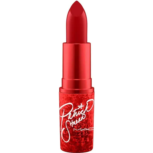 MAC Patrick Starrr Matte Cream Lipstick Slay R - Lippenstifte, intensiver Farbton mit mattem Finish für langanhaltende Lippen, perfekt für jeden Anlass