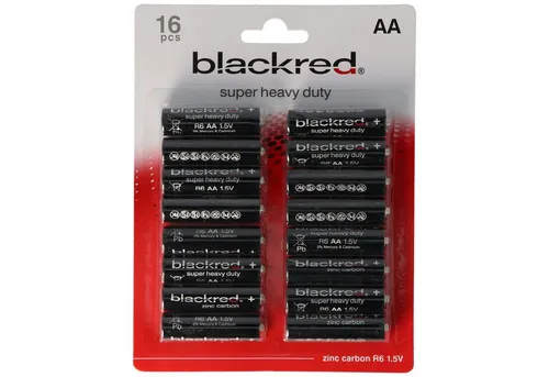 Camelion 16er Sparpack AA, R6, Mignon 1,5V Super Heavy Duty BP16 Batterien, nicht wiederaufladbar, für nicht hochstromlastige Geräte geeignet
