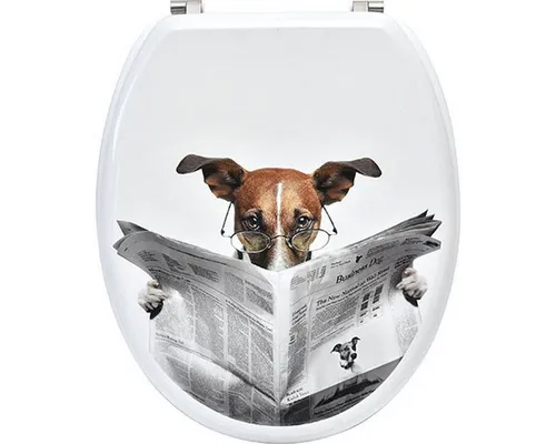 LikeKa WC-Sitz Toilettensitz mit MDF-Holzkern von LikeKa