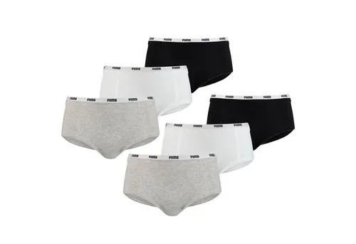 PUMA Damen Mini Shorts 6er Pack