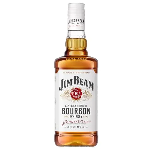 Jim Beam White | Kentucky Straight Bourbon Whiskey | vollmundiger und milder Geschmack | 40% Vol. | 700ml