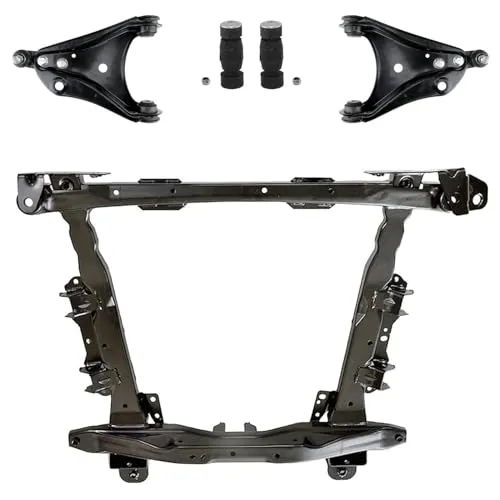 1x Achsträger Motorträger 2x Querlenker 2x Koppelstange Vorderachse für Renault Twingo II CNO