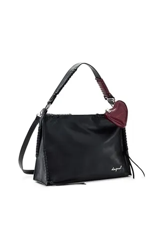 Desigual Schultertasche Torio aus Polyurethan - Entdecken Sie die Desigual Schultertasche Torio – stilvoll und praktisch! Aus robustem Polyurethan gefertigt, bietet sie viele Fächer für optimale Organisation und eine herausnehmbare Tasche für zusätzliche Flexibilität.