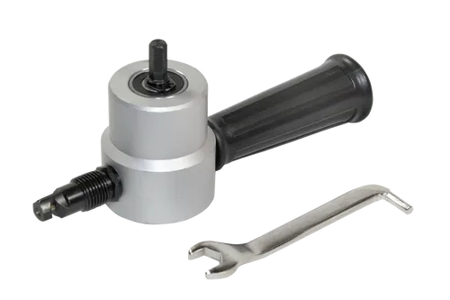 Nibbler Knabber Bohrmaschinenaufsatz - Ideal für präzise Metallbearbeitung - Sonstige, dieser Nibbleraufsatz verwandelt Ihre Bohrmaschine in ein präzises Werkzeug für saubere Schnitte in Metall.