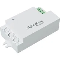 Oktaplex Amy Einbau Präsenzmelder HF 24 GHz Nachrüstkit 360 Grad Bewegungssensor Weiß