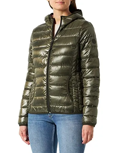 Q/S designed by Damen 510.11.899.16.150.2119390 Funktionsjacke - Stylische langarm Funktionsjacke in Khaki/Olive, ideal für Outdoor-Aktivitäten und vielseitige Einsatzmöglichkeiten.