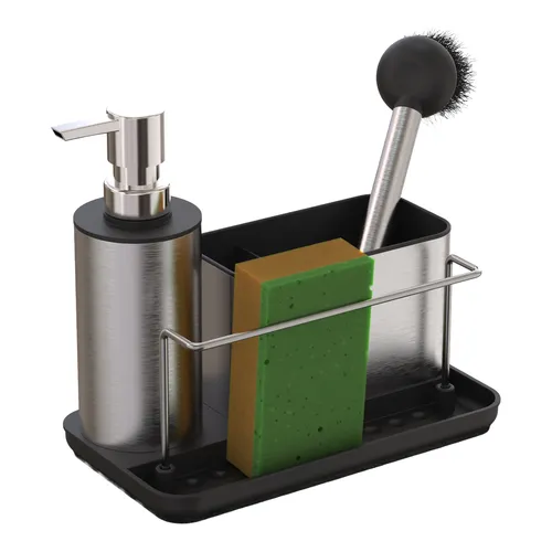 Spülbecken Organizer Spül Set Spülmittelspender Spülmittel Organizer Spülstation