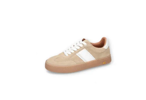 camel active 55BNN10 Beige/Weiss Größe EU 38 Herren-Sneaker - Bequeme Leder-Sneaker mit hervorragenden Laufeigenschaften, perfekt für die Freizeit und jeden Tag.