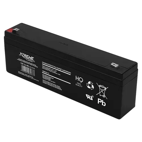 Gel Akku AGM Batterie 12V 2,3Ah 2,3 Ah Gelakku Ersatzakku Battery Wartungsfrei
