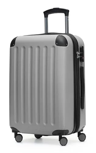 HAUPTSTADTKOFFER - SPREE Handgepäck Trolley 55 cm - Koffer für jede Airline, 42 L Volumen, 4 leise Doppel-Rollen für mühelosen Transport und robuste ABS-Hartschale für dauerhaften Schutz.
