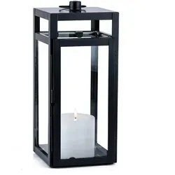 Marrakesch Teelichthalter Edvin Klein in schwarz von Marrakesch Orient & Mediterran Interior