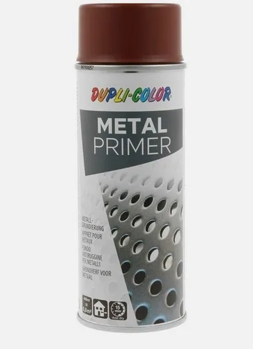 DUPLI-COLOR Metal Primer Metallgrundierung Rostschutz, rotbraun, 400ml / 467509