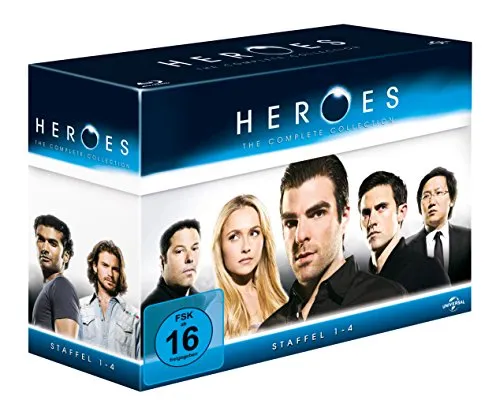 Heroes: The Complete Collection - Staffel 1-4 [Limited Edition] [17 Blu-rays] [Blu-ray]