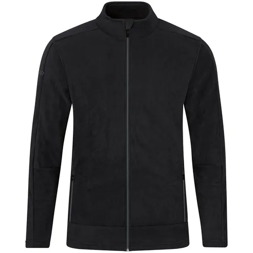 Jako Fleecejacke Micro-Fleece schwarz Herren - Strapazierfähige Übergangsjacke aus 100% Polyester, ideal für Berufsbekleidung, mit modernem Micro-Fleece für hohen Tragekomfort und praktische Reißverschlusstaschen.