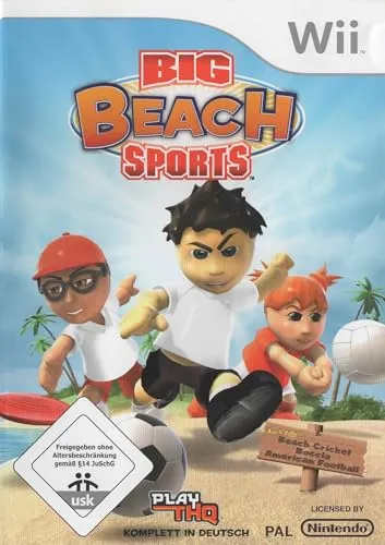 Big Beach Sports - Wii - Spaßige Sportspiele für die ganze Familie, USK 0, ideal für gesellige Spielabende!
