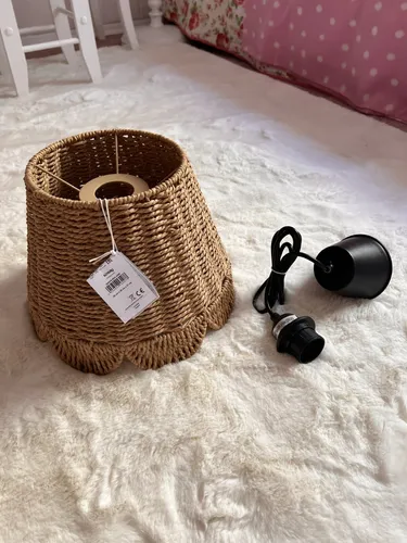 Deckenleuchte Boho-Stil Hängelampe Lignea Lux in braun von sinsay